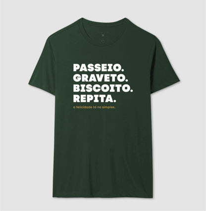 A felicidade tá no simples