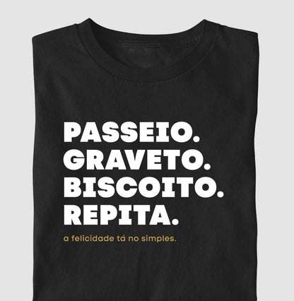 A felicidade tá no simples