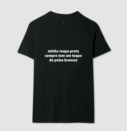 Um toque de pelo branco