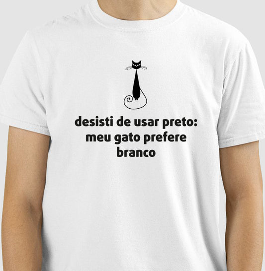 Meu gato prefere branco