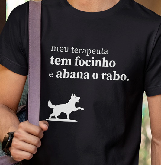 Meu terapeuta é meu cachorro