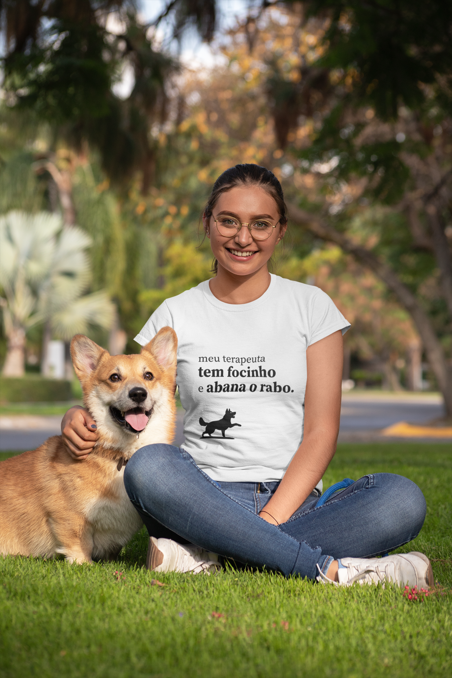 Meu terapeuta é meu cachorro