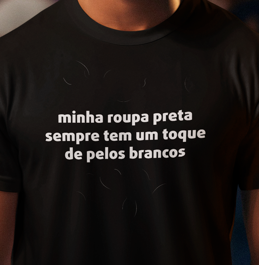 Um toque de pelo branco